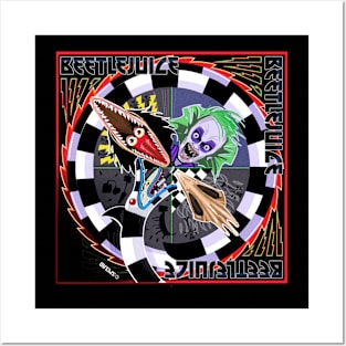 Beetlejuice Kiss Posters and Art